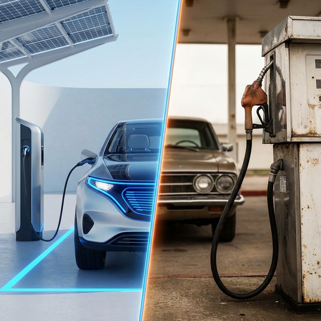 Coche Eléctrico vs Gasolina: Comparativa Real de Gasto a 5 Años